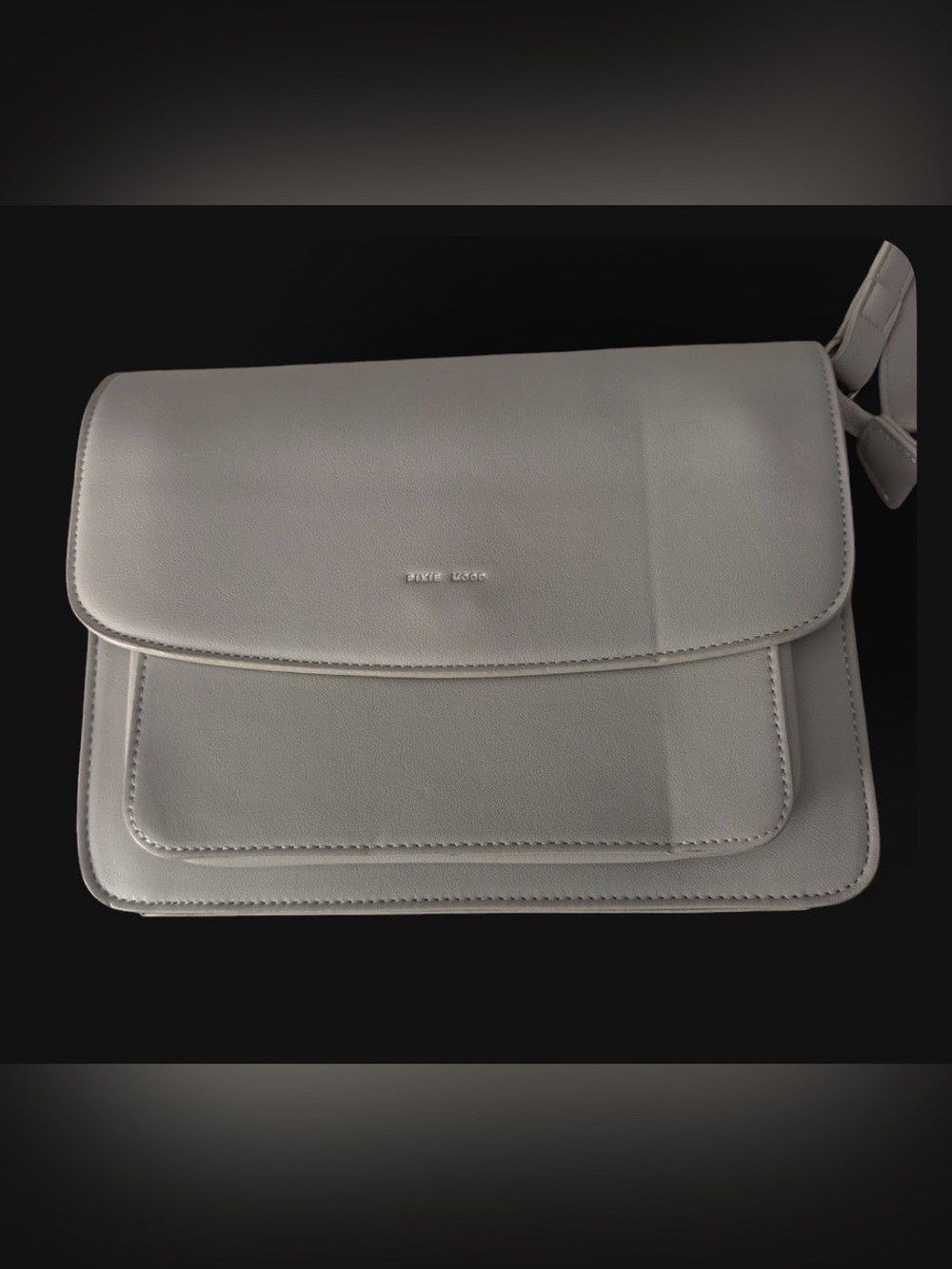 Pixie  mood Minimalist Light Gray  Crossbody Bag